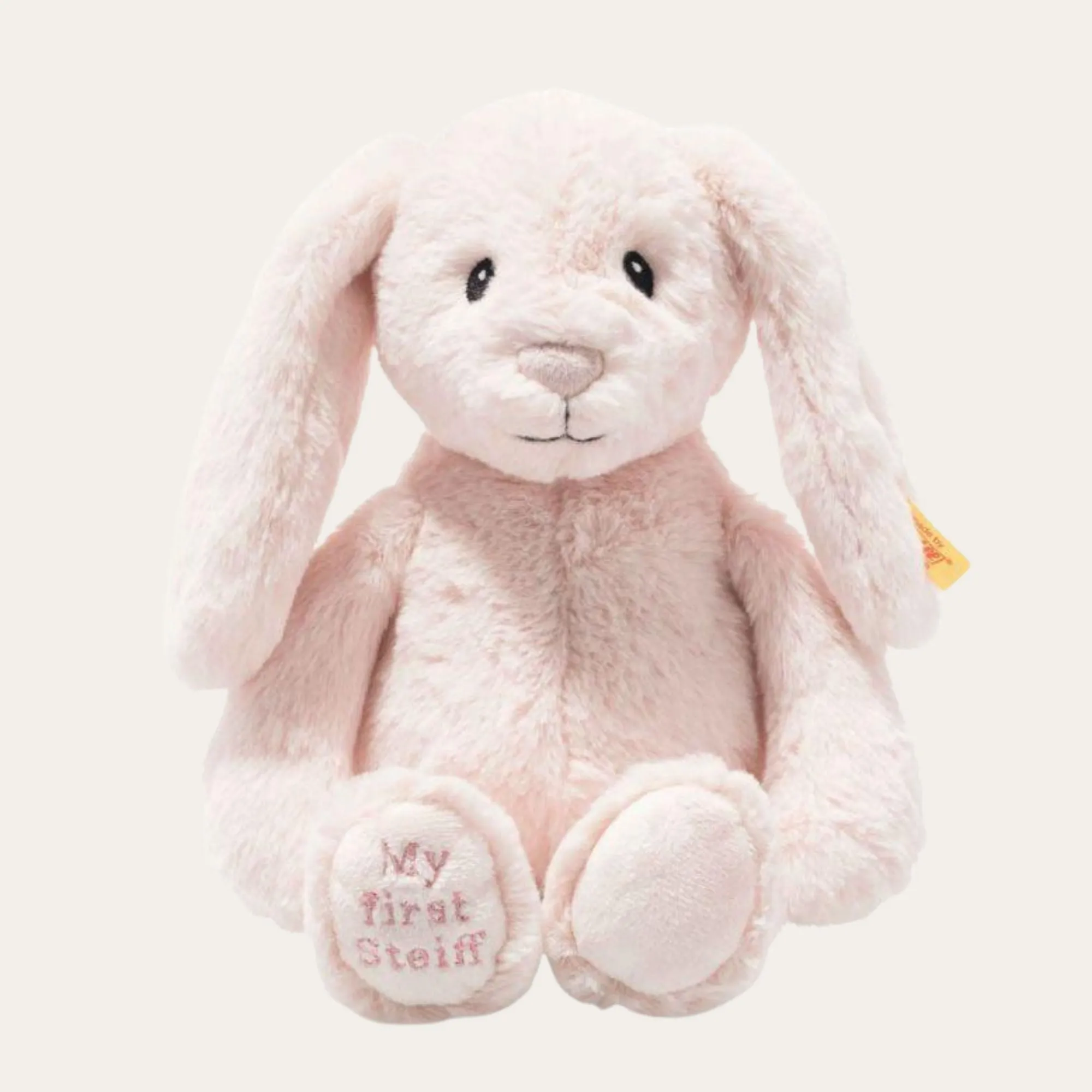 Steiff Soft Cuddly Friends My First Hoppie PINK rabbit