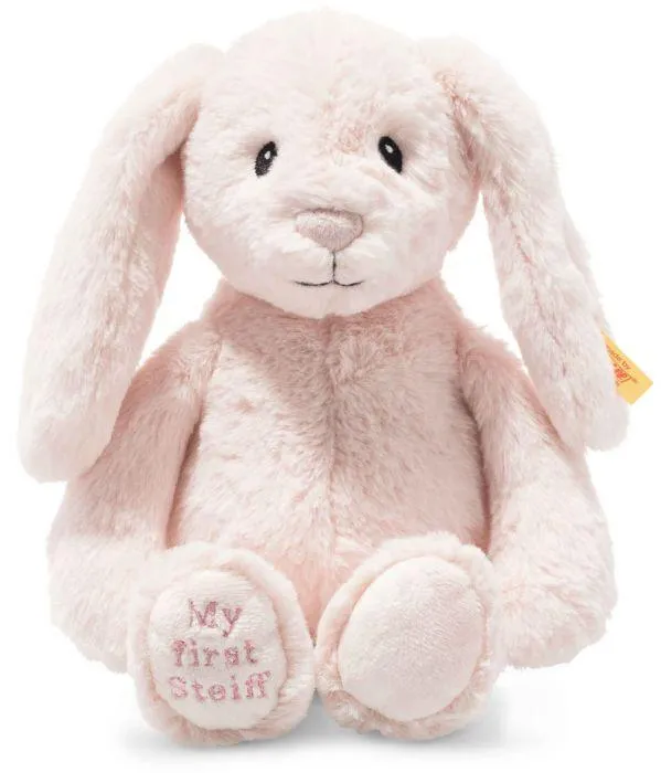 Steiff Soft Cuddly Friends My First Hoppie PINK rabbit