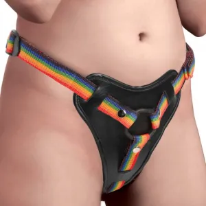 Strap U Take the Rainbow Universal Harness - Rainbow