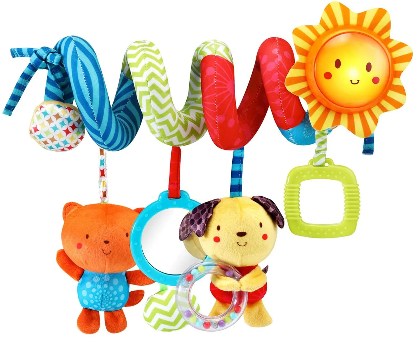 Sunny Days Musical Spiral Stroller Toy