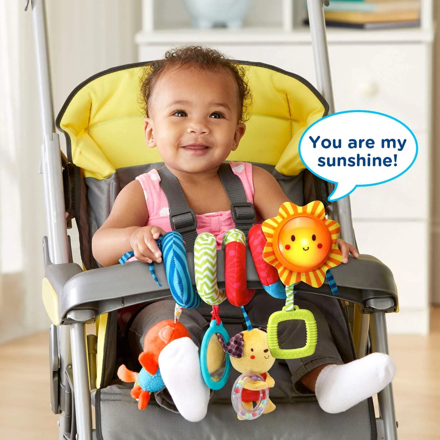 Sunny Days Musical Spiral Stroller Toy