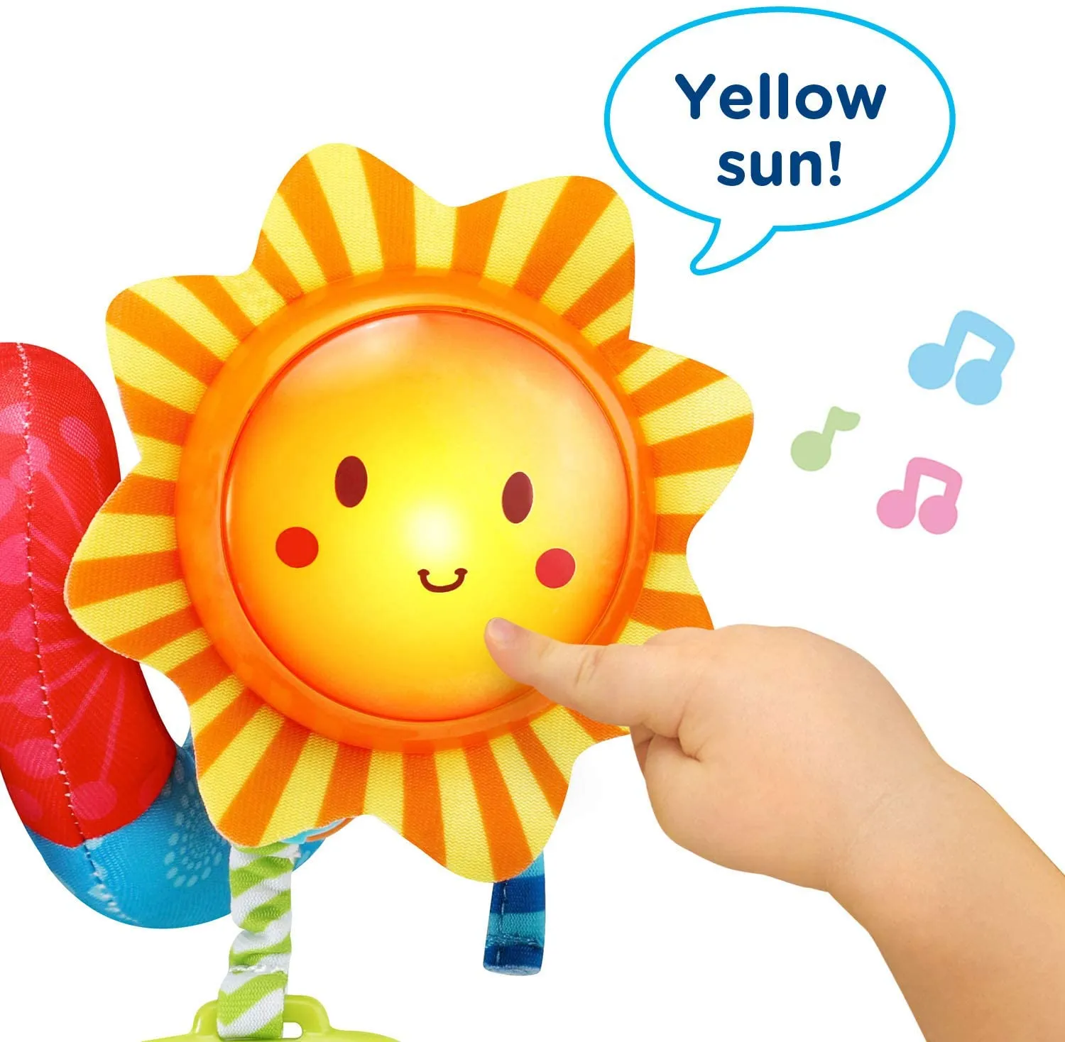 Sunny Days Musical Spiral Stroller Toy