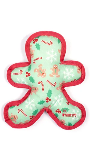 The Worthy Dog Tough Toy: Gingerbread Man