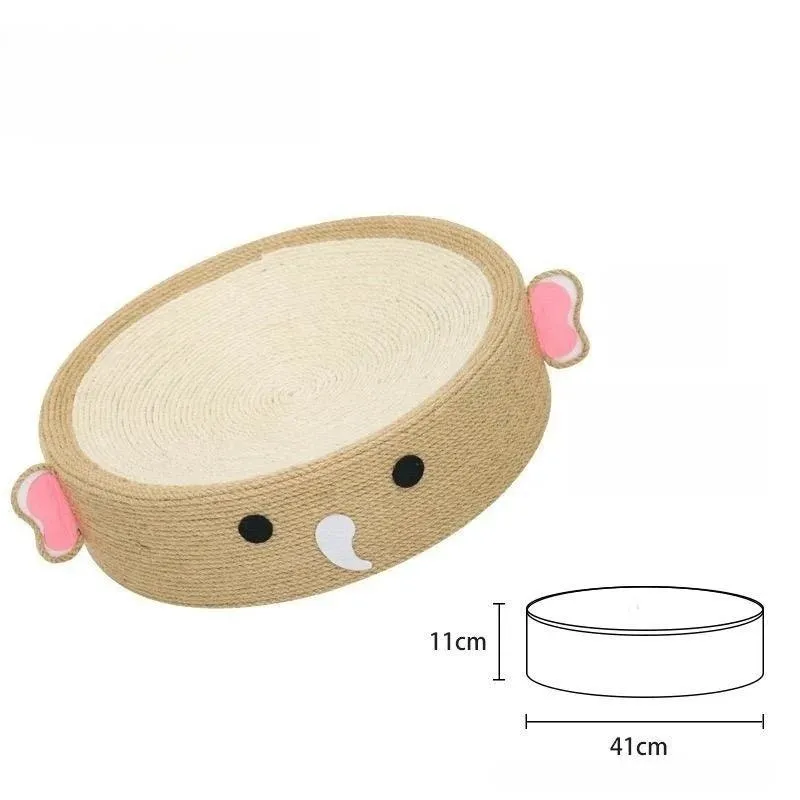 Whisker Whirl Cat Bed Scratcher