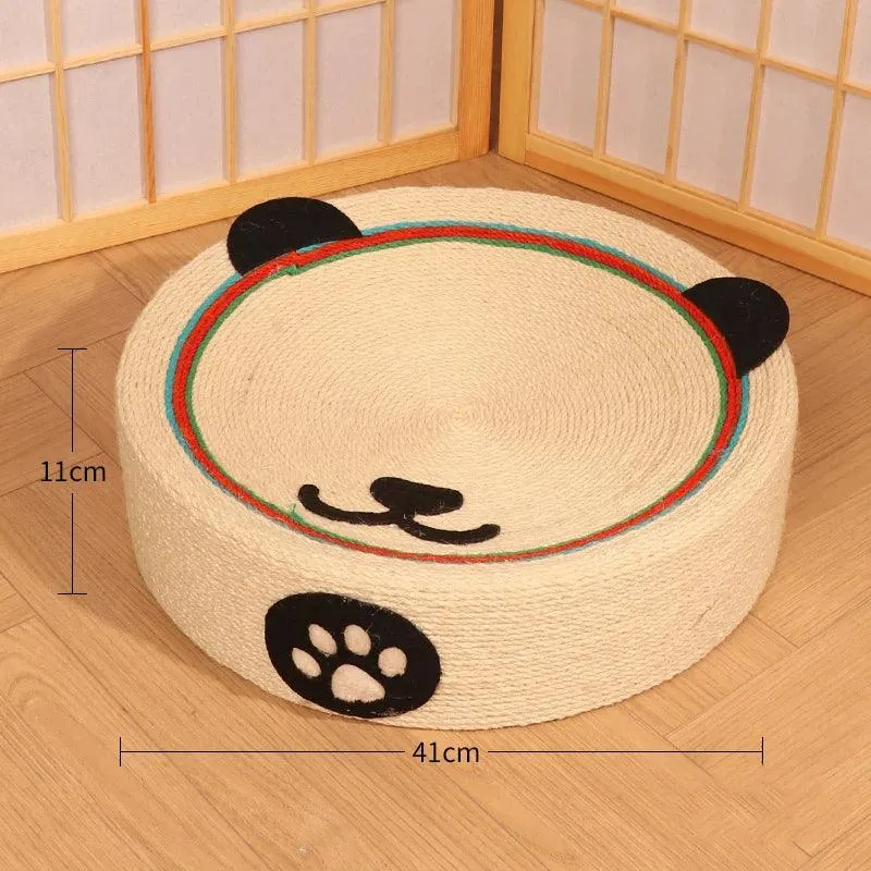 Whisker Whirl Cat Bed Scratcher