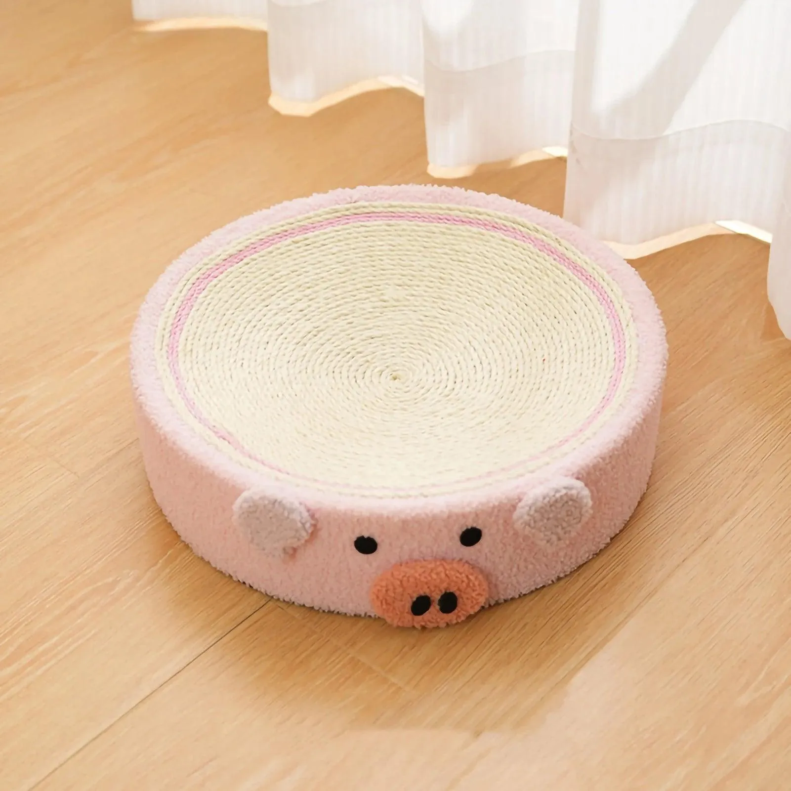 Whisker Whirl Cat Bed Scratcher